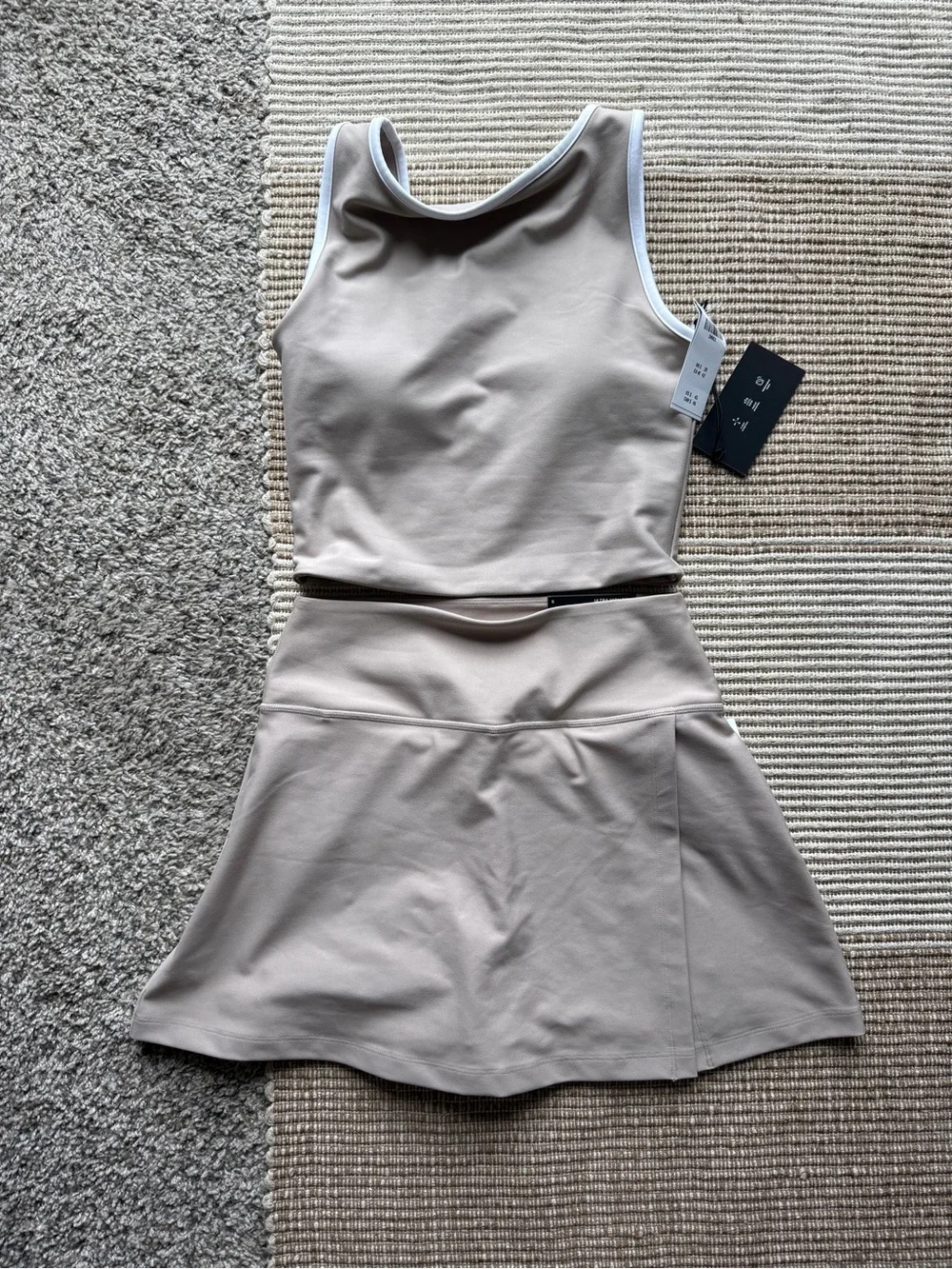 Bra free tank and skort - Picture 1 of 3